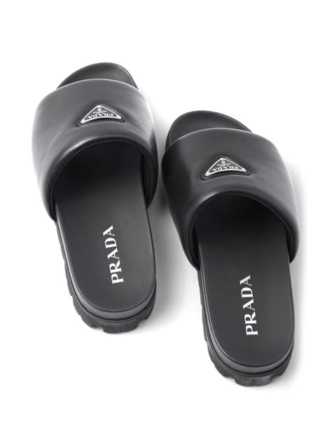 prada loafer flip flops.